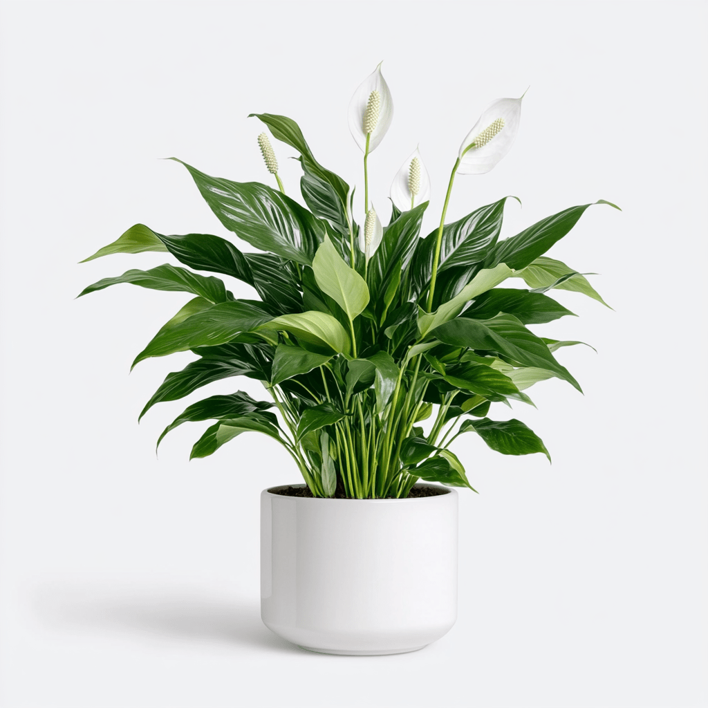 עציץ ספיטופיליום בכלי קרמיקה