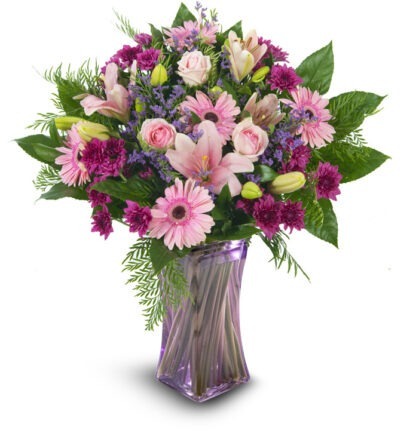 זר פרחים נוף ילדות – זר  עם ניחוחות ילדות  - פרחי עירית, משלוחי פרחים וחנויות פרחים בתפוצה ארצית