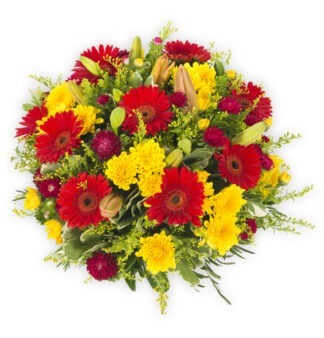 סידור פרחים להבה – סידור פרחים בצבעי אש - פרחי עירית, משלוחי פרחים וחנויות פרחים בתפוצה ארצית