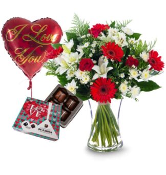 דיל זר פרחים חגיגה רומנטית - פרחי עירית, משלוחי פרחים וחנויות פרחים בתפוצה ארצית
