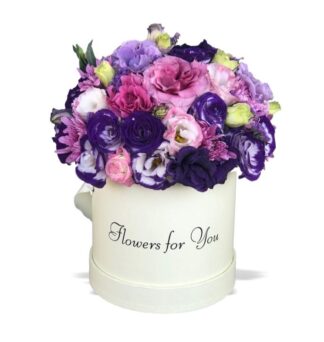קופסת פרחים לונדון – סידור מפנק וחגיגי בקופסה - פרחי עירית, משלוחי פרחים וחנויות פרחים בתפוצה ארצית