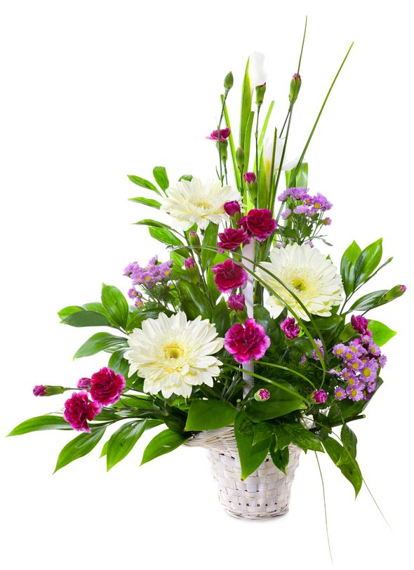 סידור פרחים מלאני – סידור פרחים בסל - פרחי עירית, משלוחי פרחים וחנויות פרחים בתפוצה ארצית