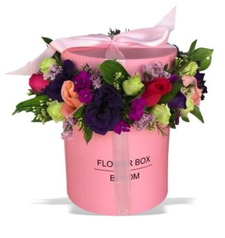 קופסת פרחים רומא – קופסת פרחים חגיגית - פרחי עירית, משלוחי פרחים וחנויות פרחים בתפוצה ארצית