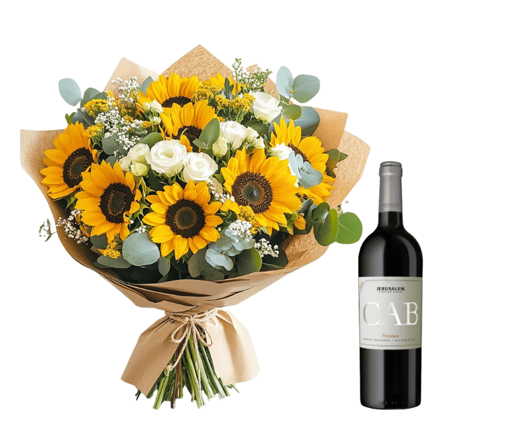 זר הקיץ בא עם יין קברנה פרימיום 2024